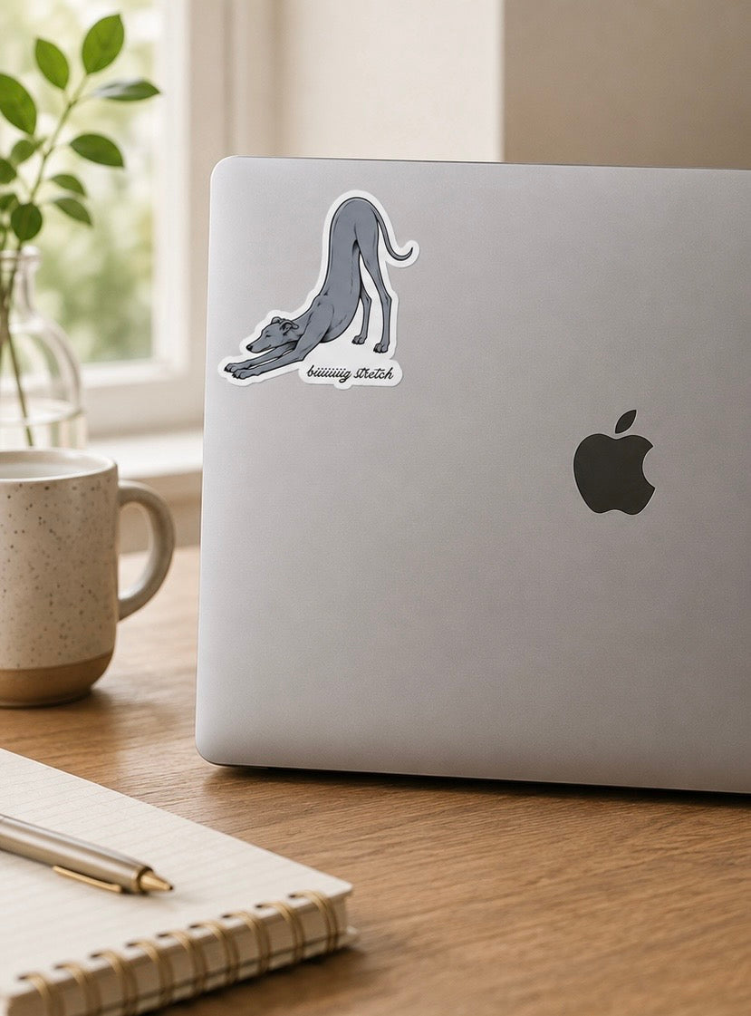biiiiiiig stretch vinyl stickers