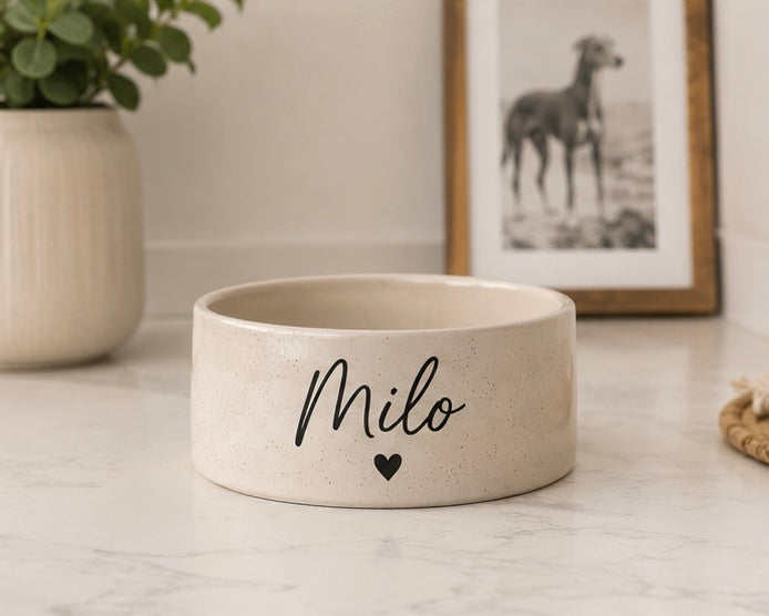 diy custom pet bowl names