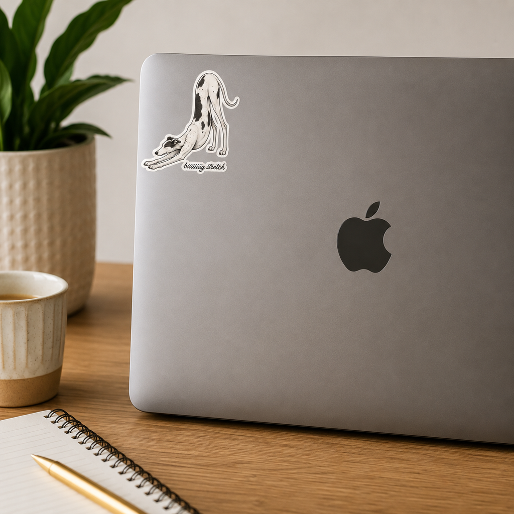 biiiiiiig stretch vinyl stickers